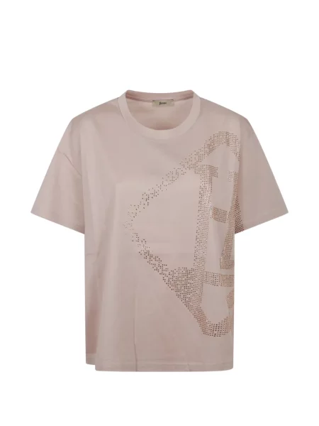 Stras tricou Herno roz
