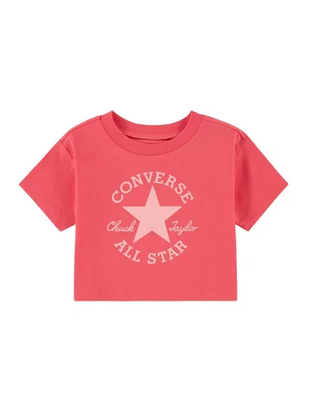 CONVERSE Tricou roz roșu