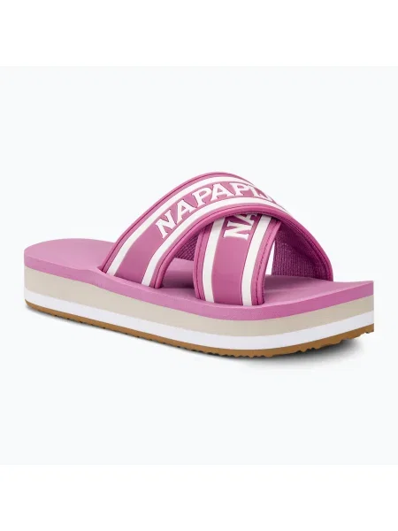 Papuci pentru femei Napapijri pink cyclam roz