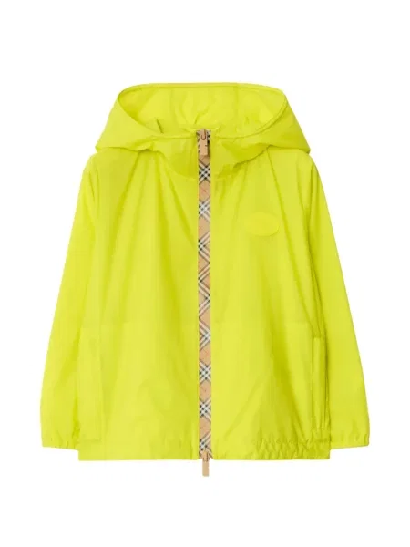 Kurtka dziecięca Burberry żółta