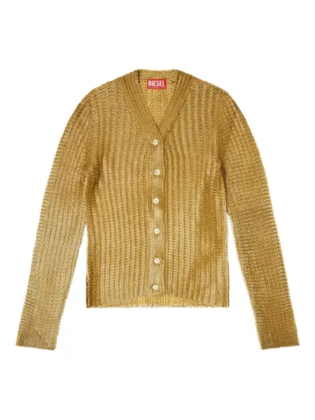 Cardigan Diesel tricotate maro
