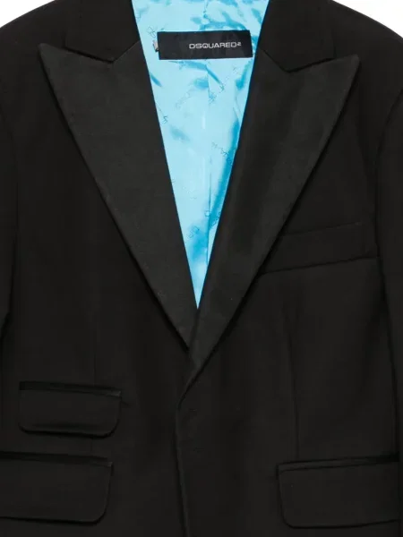Sacou Dsquared2 cu rever negru