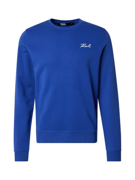 Karl Lagerfeld Mikina královská modrá bílá