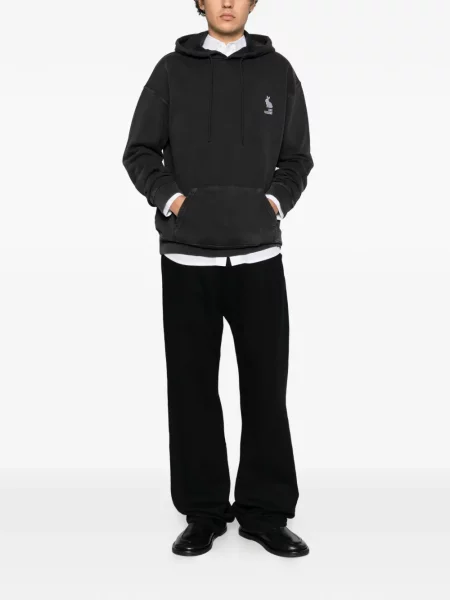 Mikina s kapucňou Love Moschino čierna