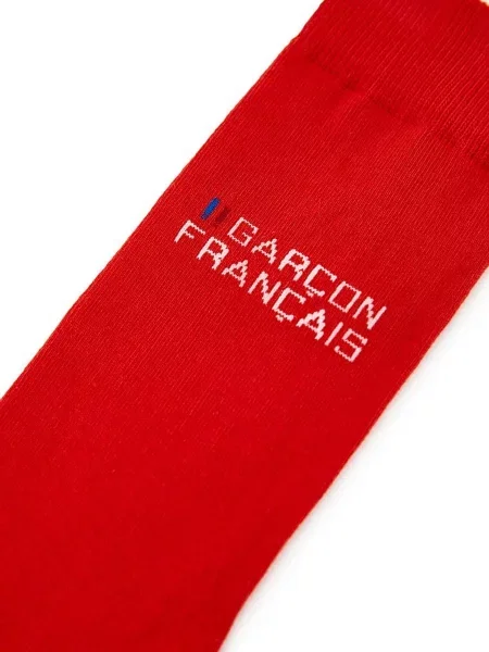 Носки Garcon Francais красные