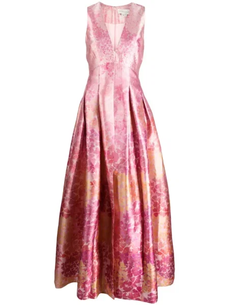 Rochie Sachin & Babi cu imagine cu imprimeu abstract de costum roz