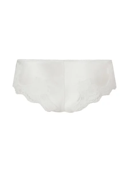 Gėlėtos nėriniuotos kelnaitės Dolce & Gabbana balta