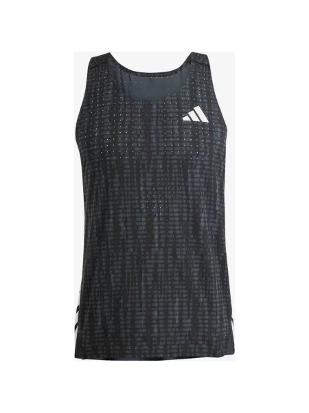 Koszulka adidas Adizero Running bez rękawów puro XL czarny