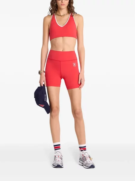 Ciclism pantaloni scurți pentru ciclism Sporty & Rich roșu