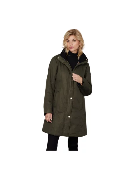 Parka Junge zielona