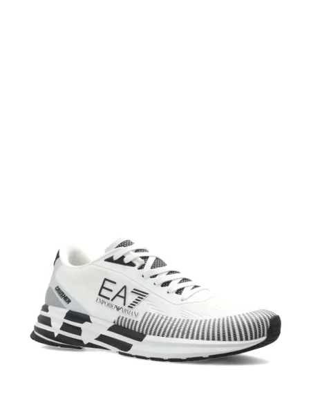 Sneakers Ea7 Emporio Armani με αυτόγραφο λευκό