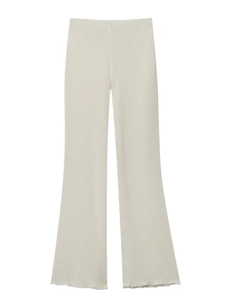 Pull&Bear Pantaloni ecru