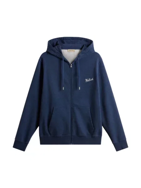 Bluza Woolrich niebieska