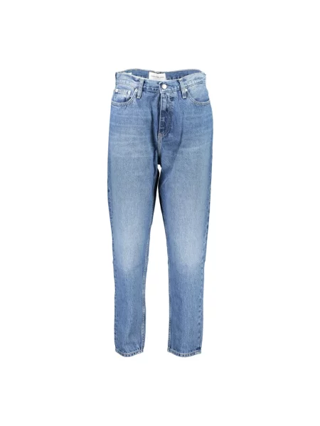 Jeansy Calvin Klein niebieskie