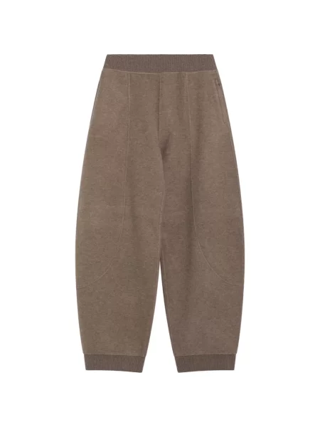 Pantaloni de jogging Max Mara de lână alergare bej