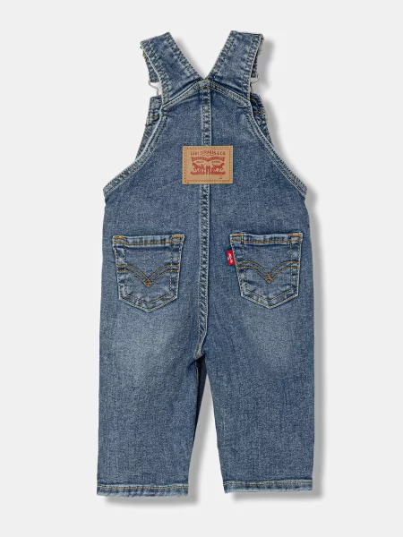 Levi's Detské nohavice na traky modrá