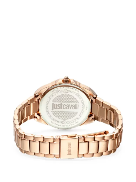 Ceas Just Cavalli cu autograf roz