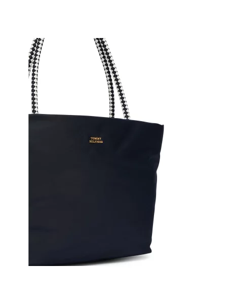 Tommy Hilfiger Geantă Th Marina Hobo/Tote Bleumarin albastru