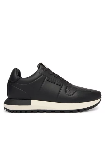 Sneakersy Emporio Armani czarne