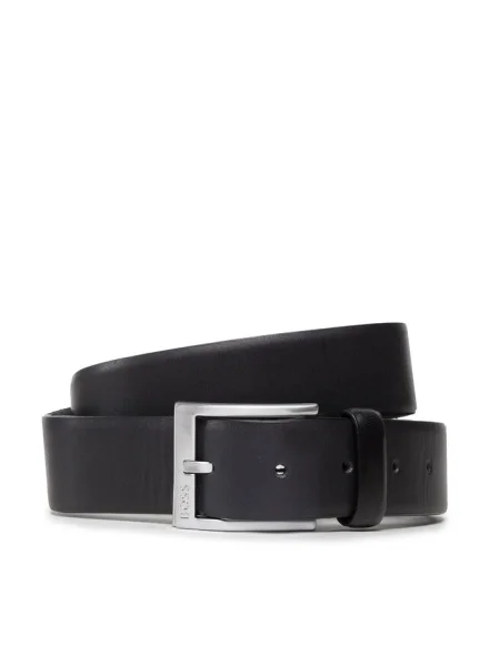 BOSS BLACK De piele Erron negru