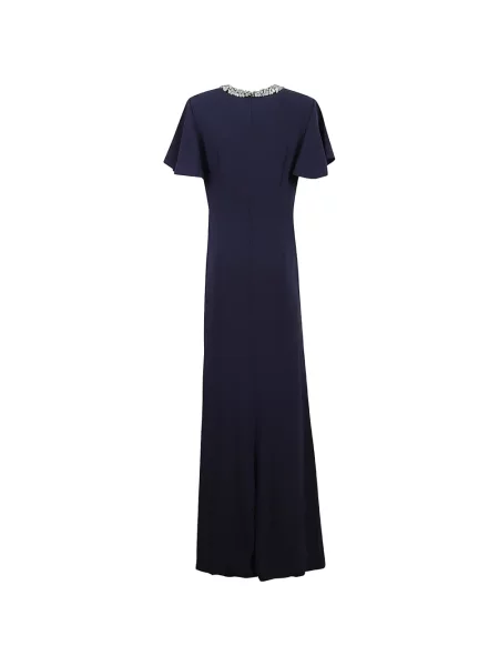 Rochie maxi Roland Mouret albastru