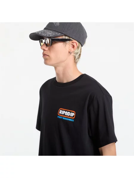 Tricou RIPNDIP Paint Tee Black L negru