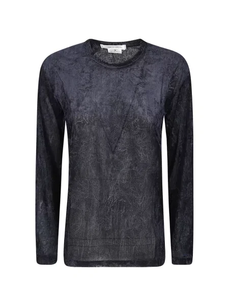 Lung tricou Comme Des Garçons negru