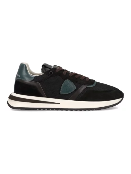 Buty do biegania Philippe Model skórzane do biegania czarne