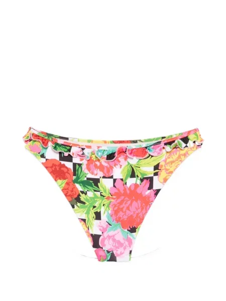 Bikini Moschino cu model floral cu imagine roz