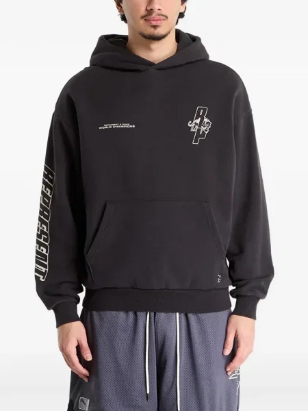 Hanorac cu glugă Puma lung negru