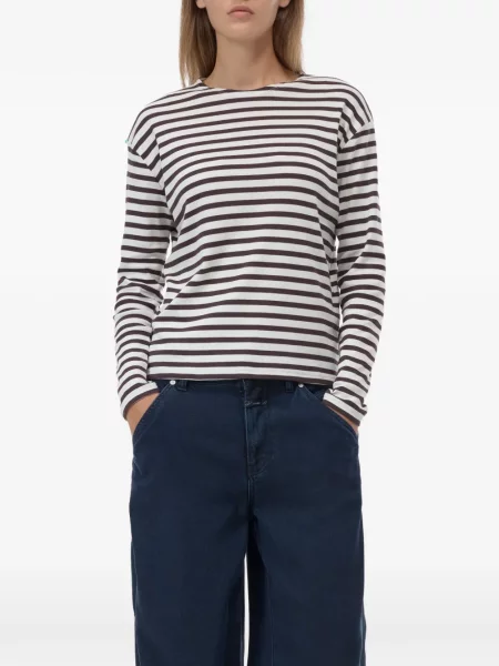 Lung tricou Closed maro
