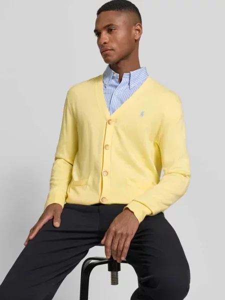 Kardigan rozpinany o kroju regular fit z czystej bawełny Polo Ralph Lauren