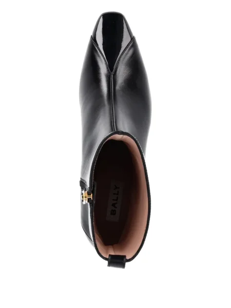 Botine Bally din piele negru
