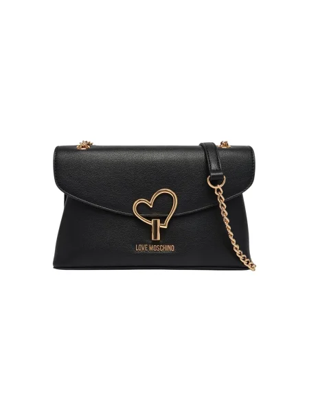 LOVE MOSCHINO Ročna torba črna