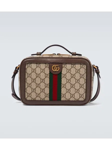 Platno torba Gucci Ophidia bež
