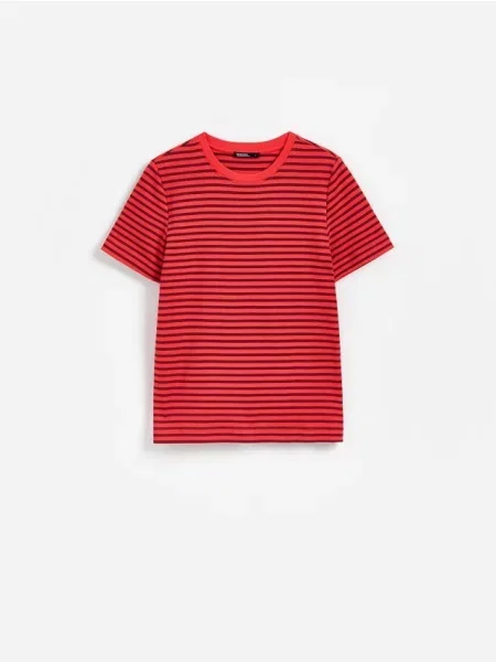 Reserved Tricou din mercerizat mahon