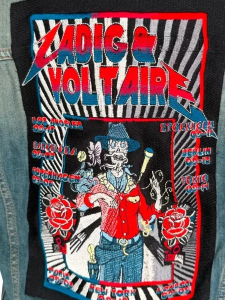 Geacă de blugi Zadig&voltaire albastru