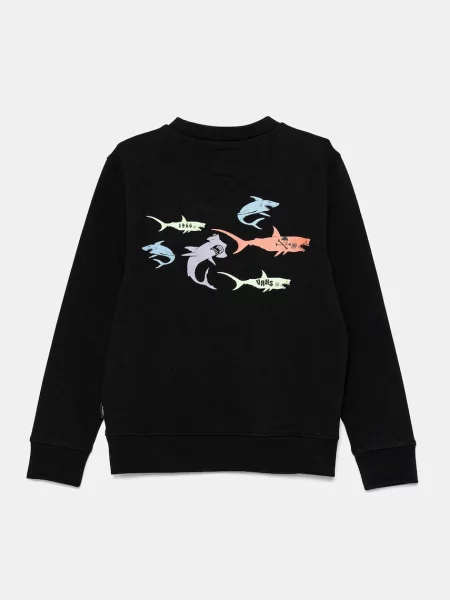 Vans Dětská mikina The Pack Crew černá