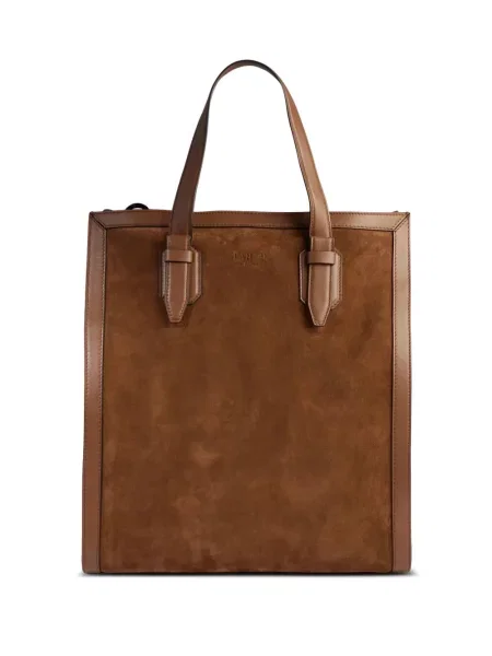 Geantă shopper Lancel maro