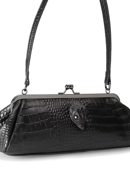 Kurt Geiger London kabelka dámska kožená KENSINGTON čierna