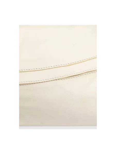 Sunnei torebka crossbody skórzana beżowa