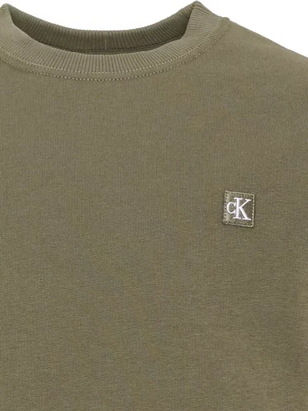 Sweter dziecięcy Calvin Klein zielony
