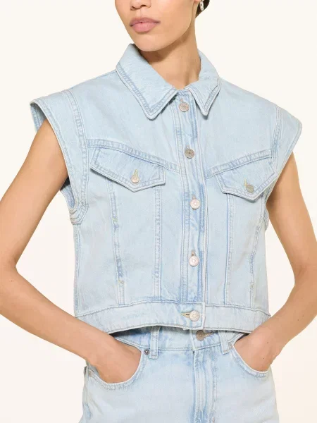 Boss Kamizelka Dżinsowa blau