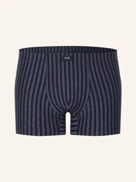 Mey Boxerky Řady Denim Stripes tmavě / černošedá modrá