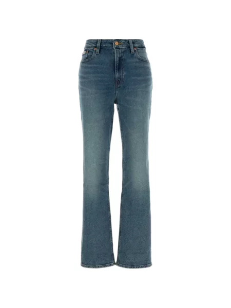 Blugi drepți Calvin Klein Collection albastru