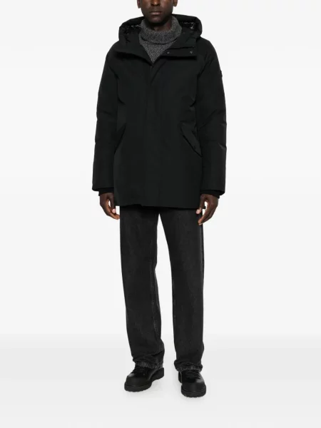 Geacă parka Moose Knuckles cu glugă negru