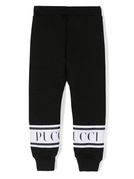 Dětské kalhoty Pucci černé