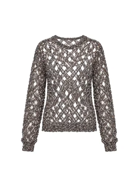 Sweter Dolce And Gabbana wełniany szary