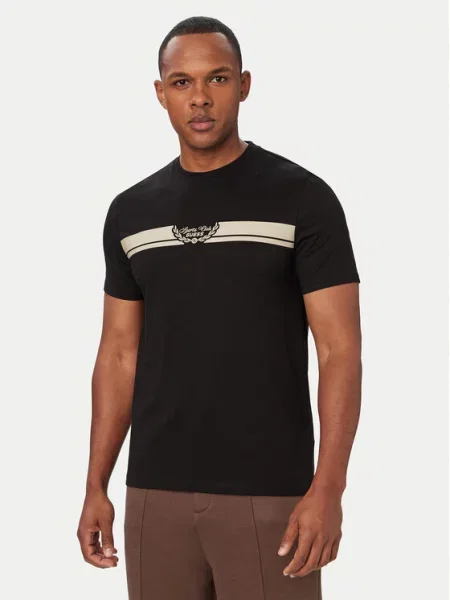 Тениска Guess черно