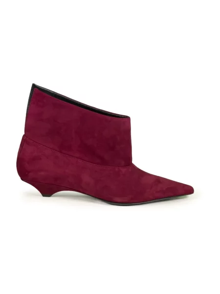Buty do kostki Vic Matie skórzane czerwone